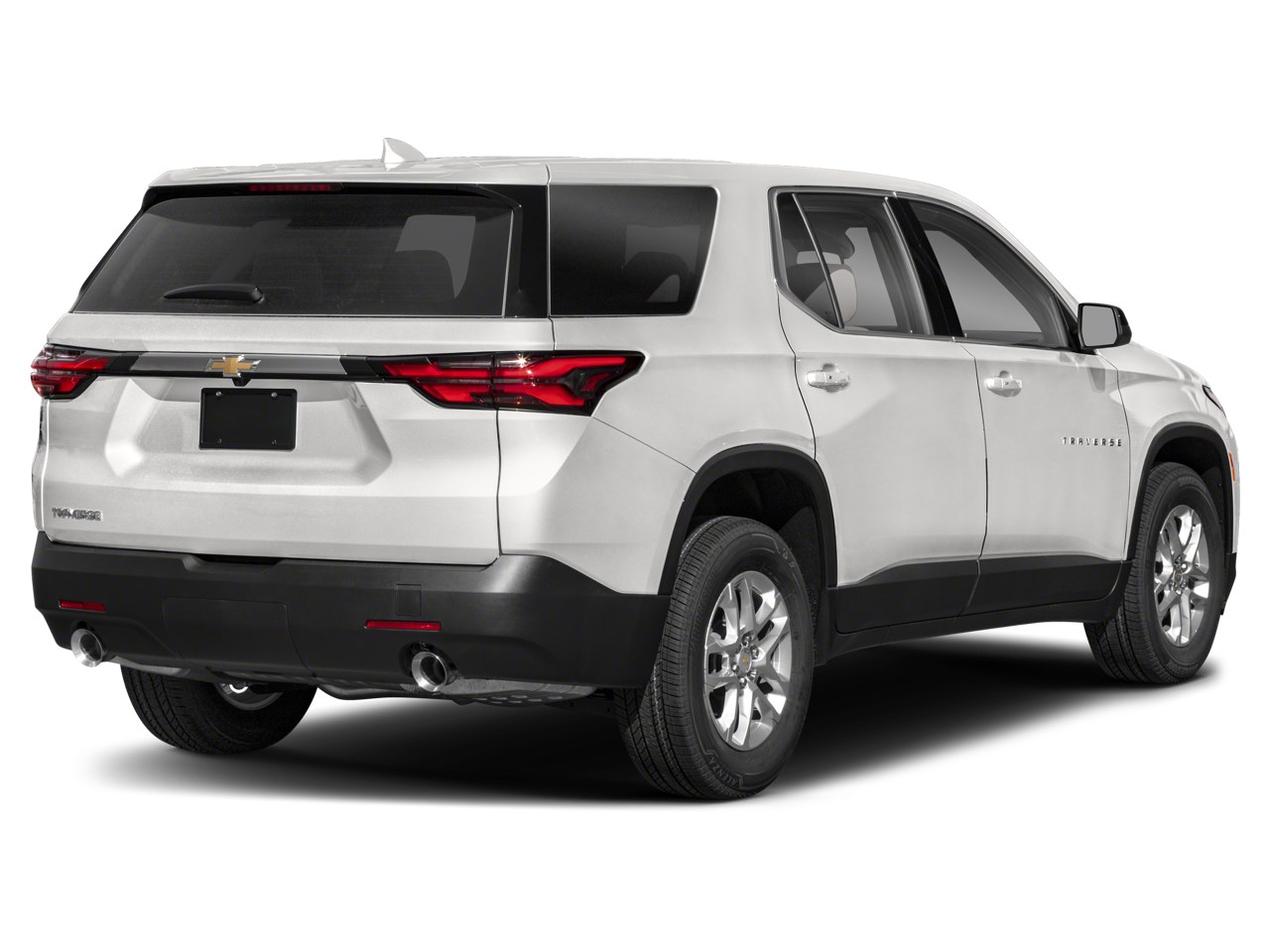 2022 Chevrolet Traverse — rear three-quarter view