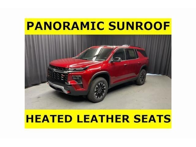 2026 Chevrolet Traverse Z71 in Radiant Red Tintcoat — front three-quarter view