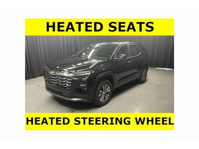 2027 Chevrolet Equinox FWD LT in Mosaic Black Metallic — front three-quarter view
