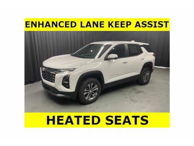 2027 Chevrolet Equinox FWD LT in Summit White — front three-quarter view