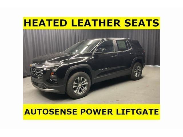 2027 Chevrolet Equinox FWD LT in Mosaic Black Metallic — front three-quarter view