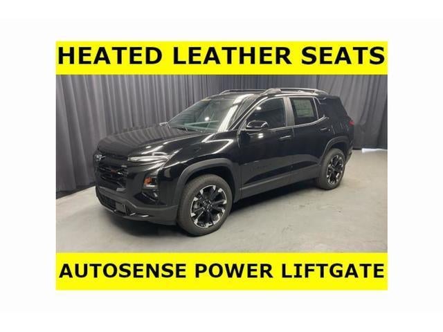 2027 Chevrolet Equinox FWD RS in Mosaic Black Metallic — front three-quarter view