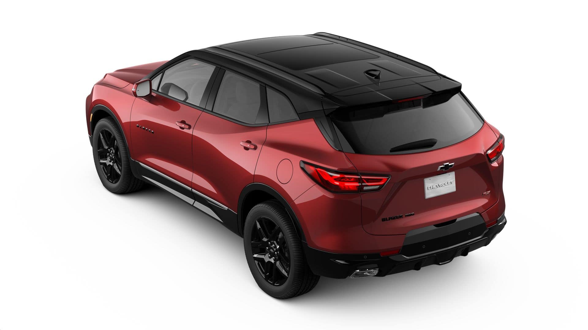 2026 Chevrolet Blazer — rear three-quarter view