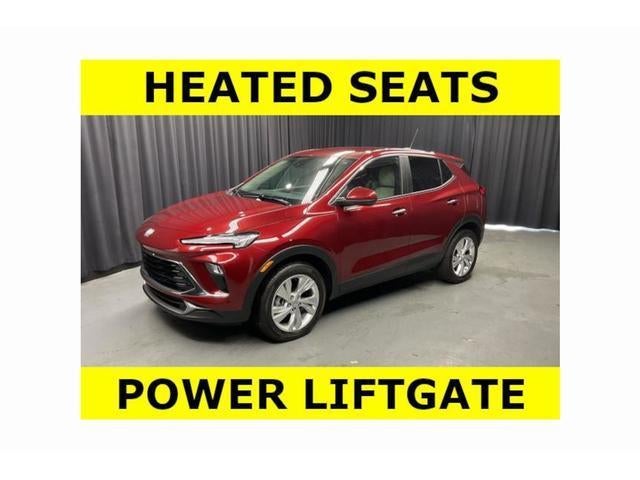 2024 Buick Encore GX Preferred in Cinnabar Metallic — front three-quarter view