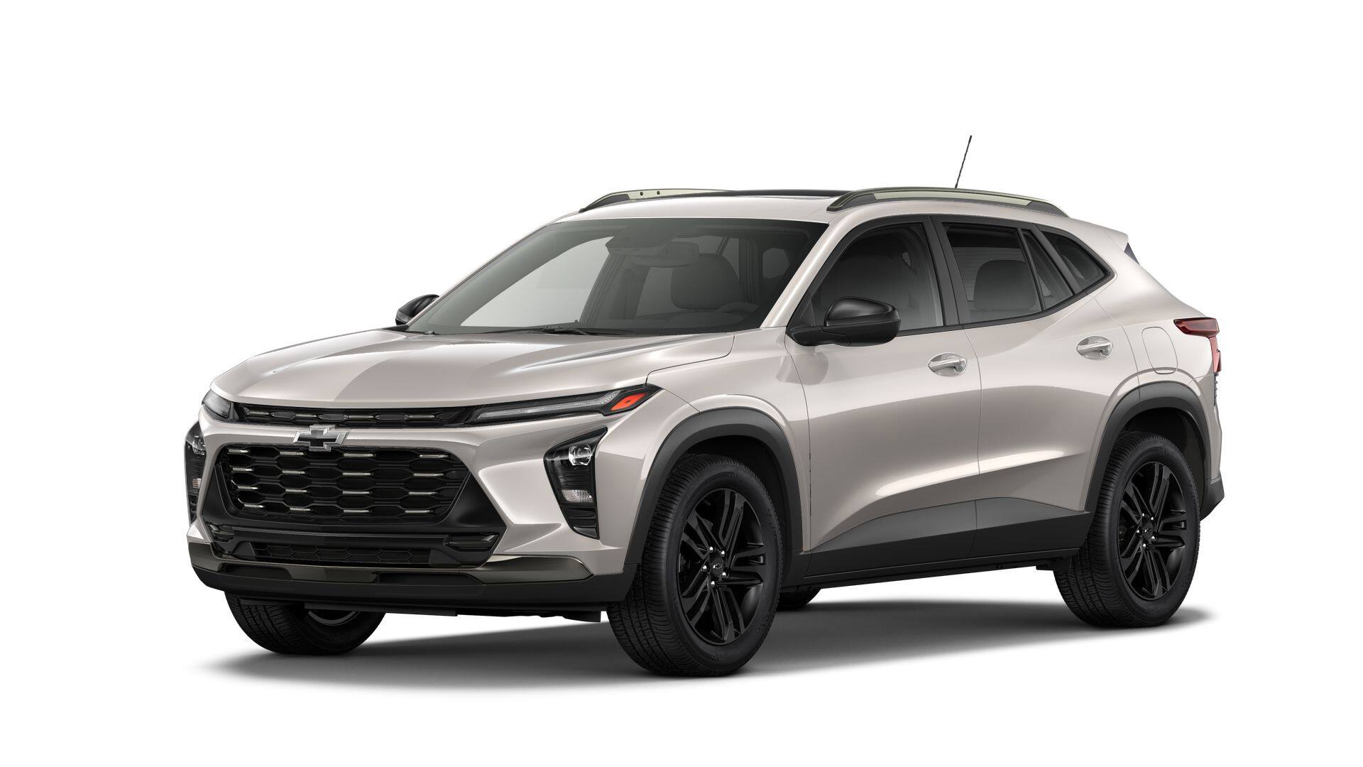 2026 Chevrolet Trax ACTIV in White Sands — front three-quarter view