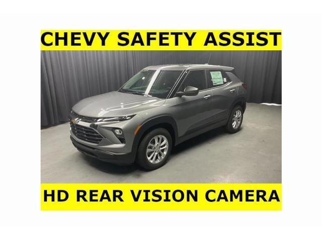 2026 Chevrolet Trailblazer LS in Sterling Gray Metallic — front three-quarter view