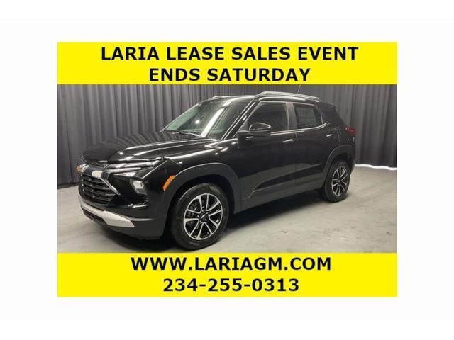 2026 Chevrolet Trailblazer LT in Mosaic Black Metallic — front three-quarter view